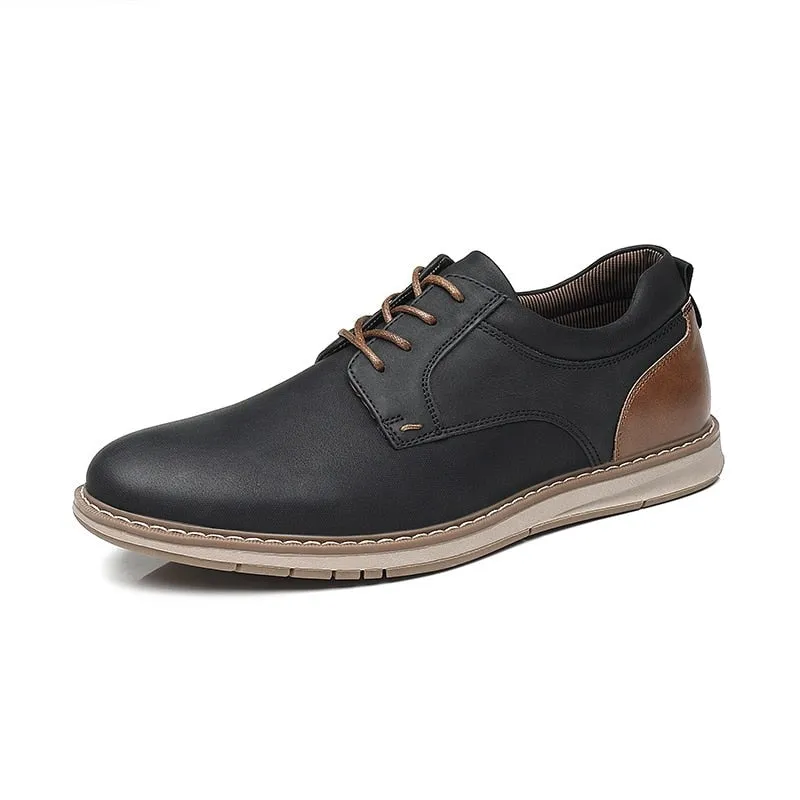 West Louis Spring Casual Leather Everyday Men Shoes