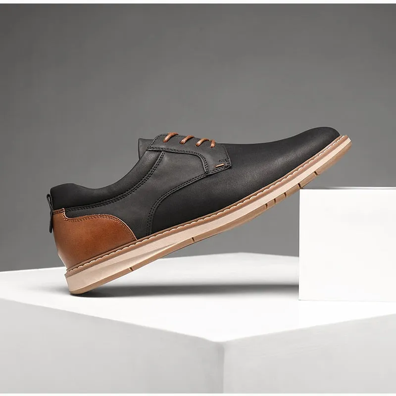 West Louis Spring Casual Leather Everyday Men Shoes